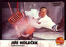 Ice-hockey legends row - Jií Holeek