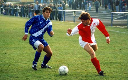 Slovácká Slavia v Fr.-Místek 2:2 (2.liga 1997/98)